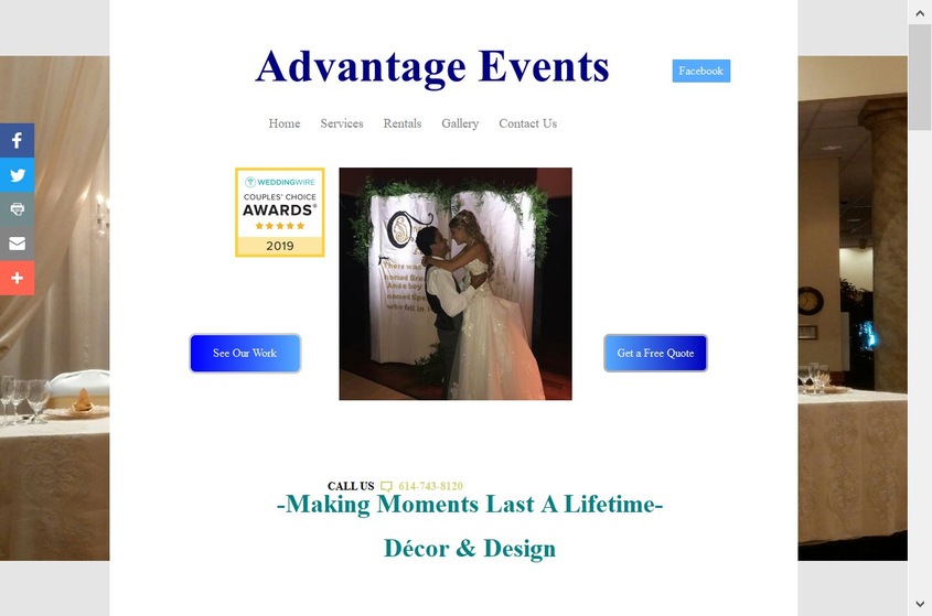Advantage Events LLC wedding vendor photo