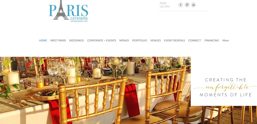 Paris Caterers wedding vendor photo