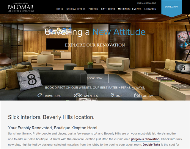 Hotel Palomar Beverly Hills wedding vendor photo