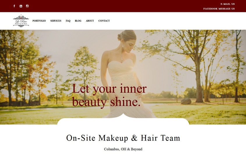 Le Reve Makeup & Hair LLC wedding vendor photo