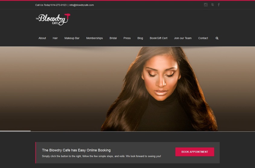 The Blowdry Cafe wedding vendor photo