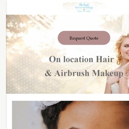 Photo of Columbus Wedding Makeup & Hair, a wedding hair and make-up artist in Columbus