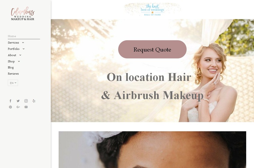Columbus Wedding Makeup & Hair wedding vendor photo
