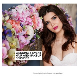 Photo of Hey Pretty Beauty, a wedding hair and make-up artist in Columbus