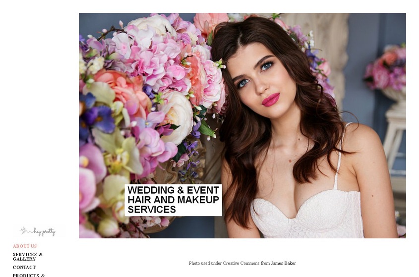 Hey Pretty Beauty wedding vendor photo