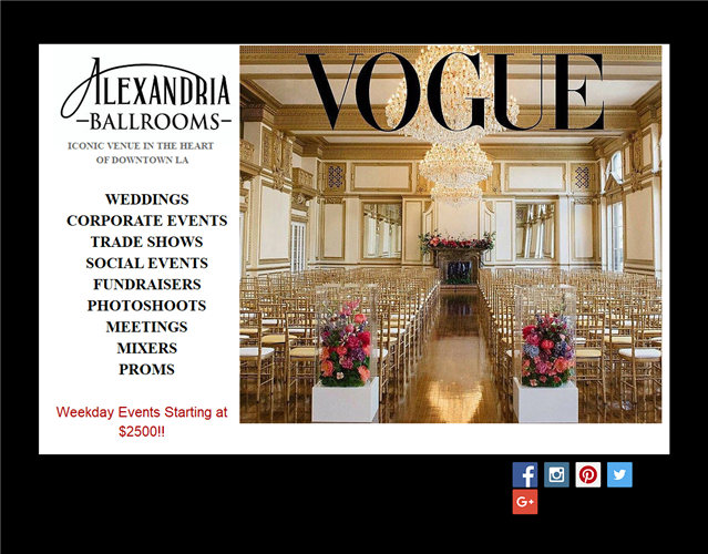 Alexandria Ballrooms wedding vendor photo