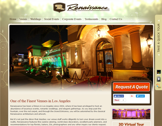 Renaissance Banquet wedding vendor photo