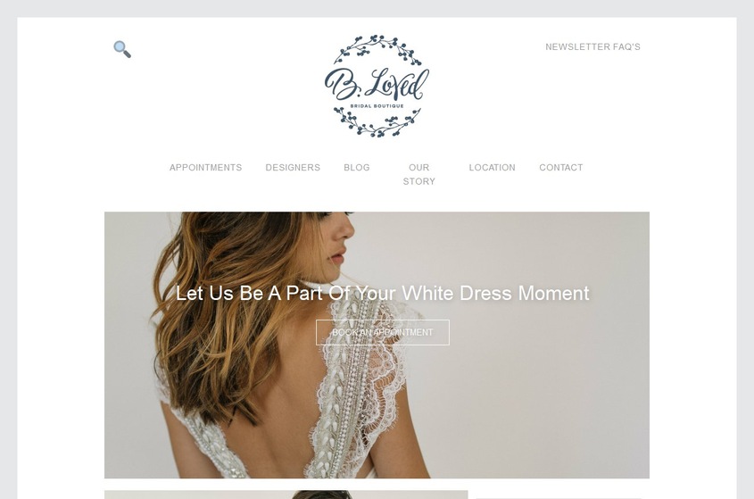 B. Loved Bridal Boutique wedding vendor photo