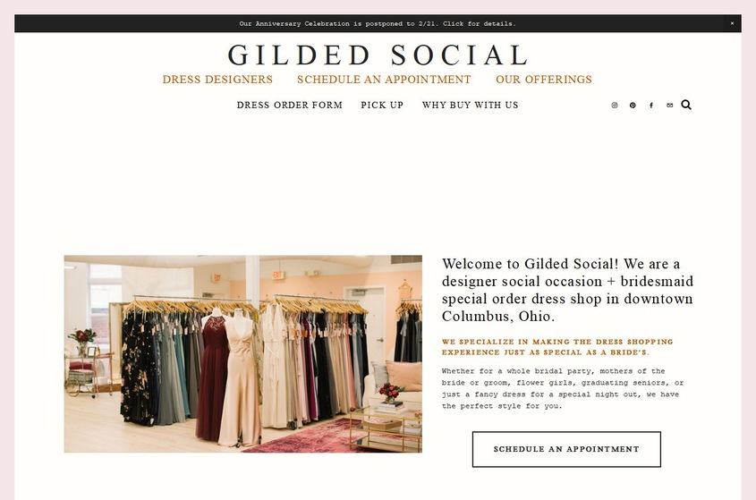 Gilded Social wedding vendor photo