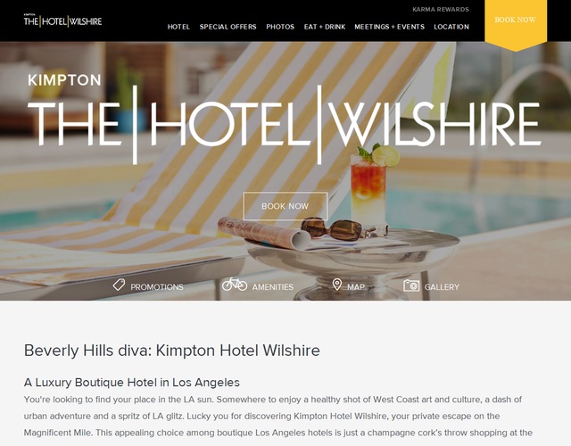 Hotel Wilshire wedding vendor photo
