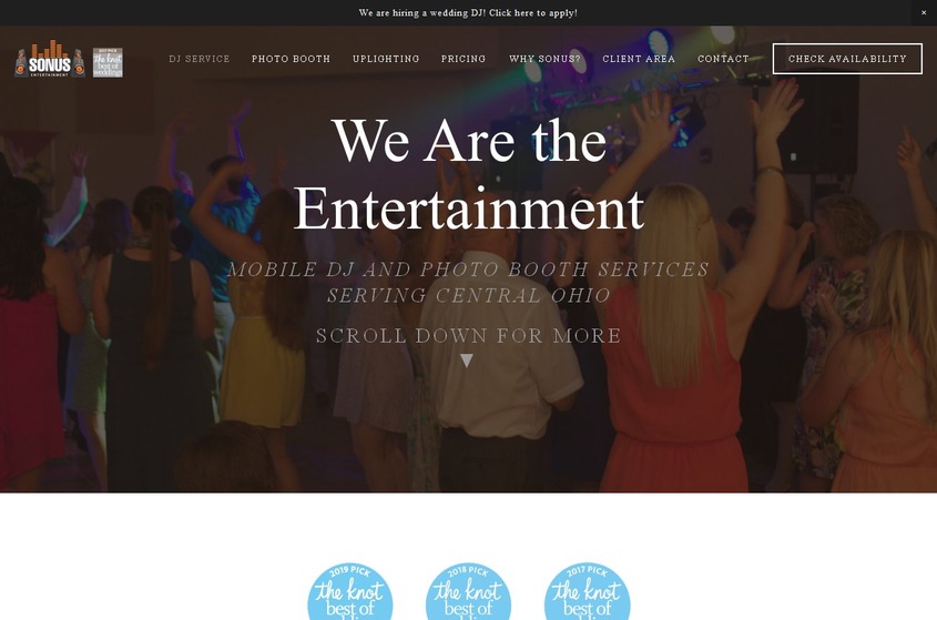 SONUS Entertainment wedding vendor photo