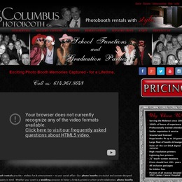 Photo of The Columbus Photo Booth Company, a wedding photo booth in Columbus