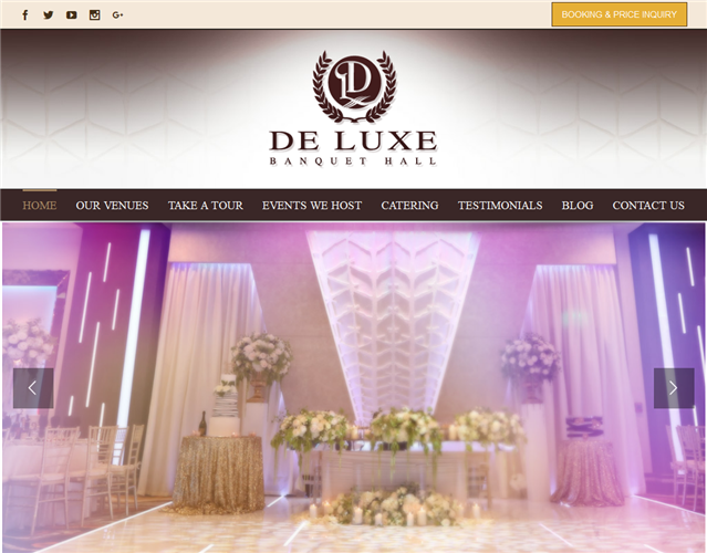 De Luxe Banquet Hall wedding vendor photo