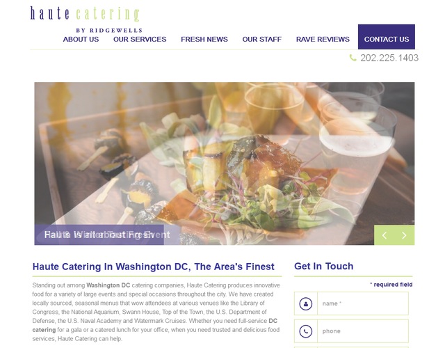 Haute Catering wedding vendor photo