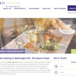 Photo of Haute Catering, a wedding caterer in Washington DC