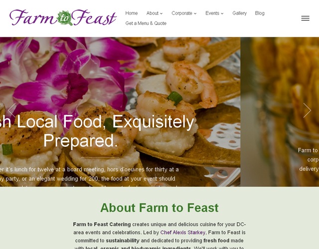 Farm to Feast Catering wedding vendor photo
