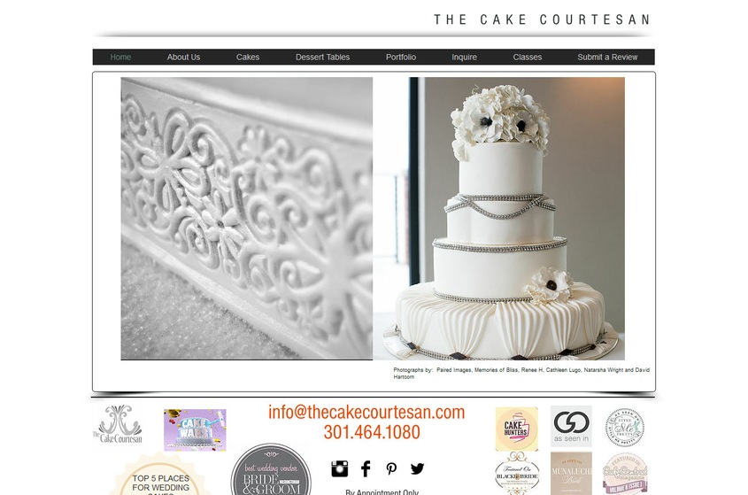 The Cake Courtesan wedding vendor photo