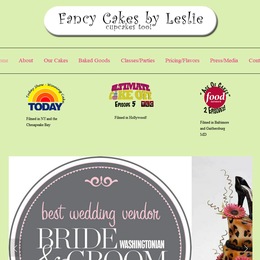 Photo of Fancy Cakes By Leslie, a wedding cake bakery in Washington DC