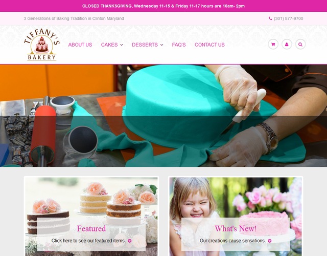 Tiffany's Bakery wedding vendor photo
