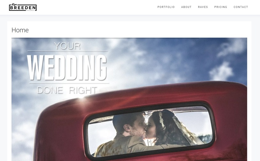 Ryan Breeden Photography wedding vendor photo