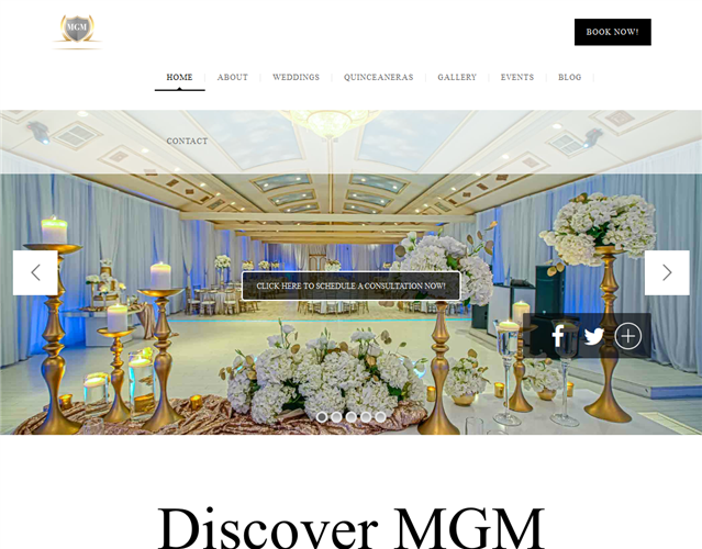 Mgm Banquet Hall wedding vendor photo