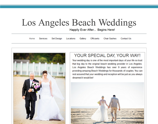 Los Angeles Beach Weddings wedding vendor photo