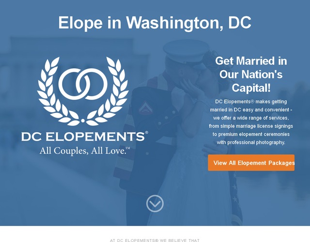 DC Elopements wedding vendor photo
