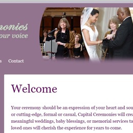 Photo of Capital Ceremonies, a wedding officiant in Washington DC