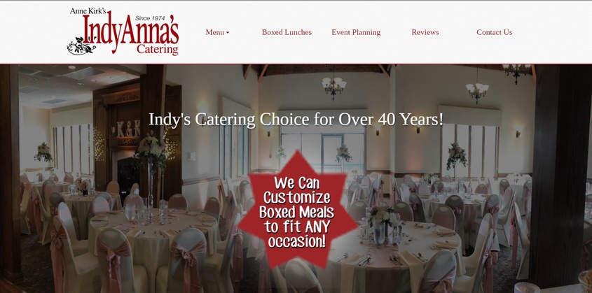 Indy Anna's Catering wedding vendor photo
