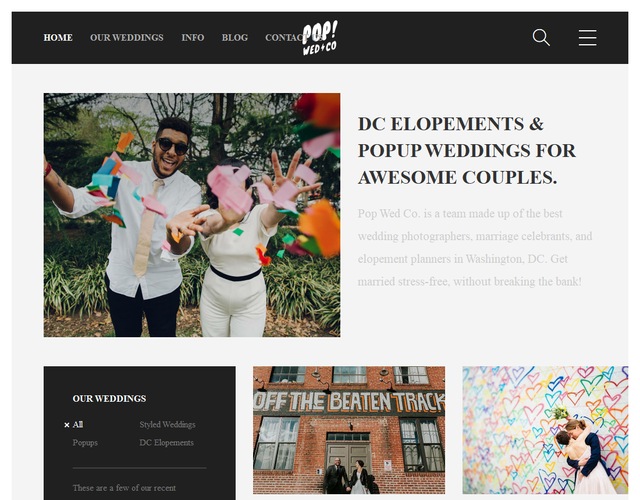 Pop! Wed Co wedding vendor photo