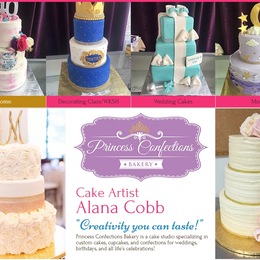 Photo of Princess Confections Bakery, a wedding cake bakery in Indianapolis