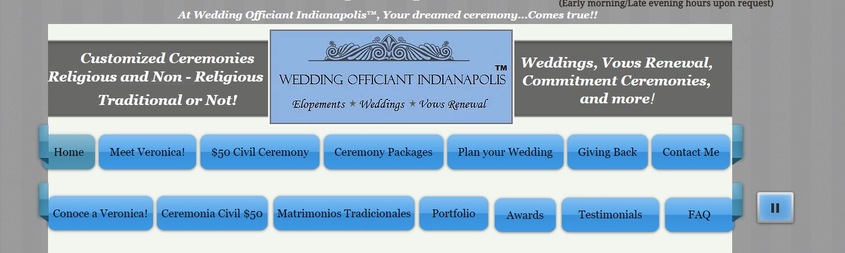 Wedding Officiant Indianapolis wedding vendor photo