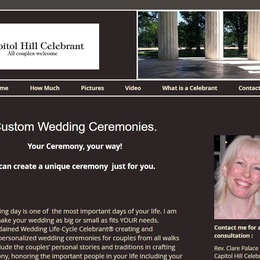 Photo of Capitol Hill Celebrant, a wedding officiant in Washington DC