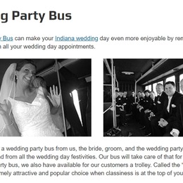 Photo of Broad Ripple Party Bus, a wedding limo service in Indianapolis