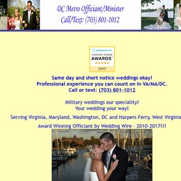 Dc Metro Wedding Officiant photo