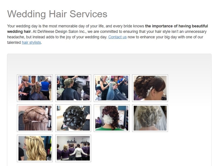 DeWeese Design Salon Inc. wedding vendor photo