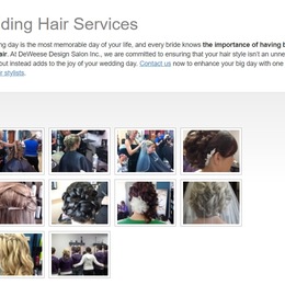 Photo of Deweese Design Salon Inc., a wedding hair and make-up artist in Indianapolis