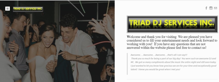 Triad Dj Services Inc. wedding vendor photo