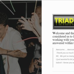 Photo of Triad Dj Services Inc., a wedding DJ in Indianapolis