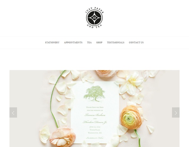 Just Paper and Tea wedding vendor photo