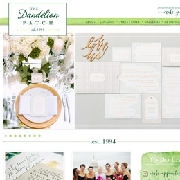 Photo of The Dandelion Patch, a wedding stationery in Washington DC