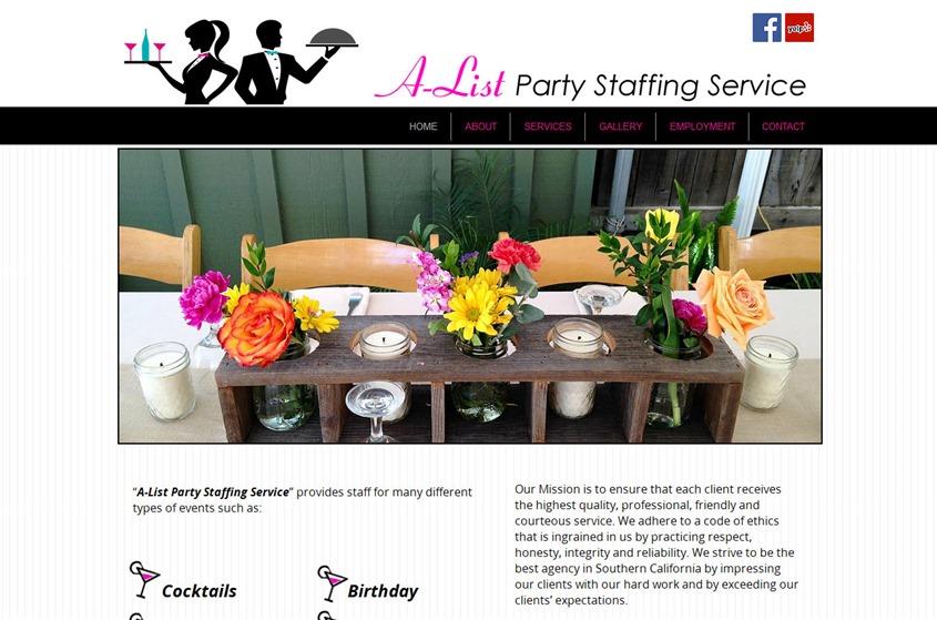 A-List Party Staffing wedding vendor photo
