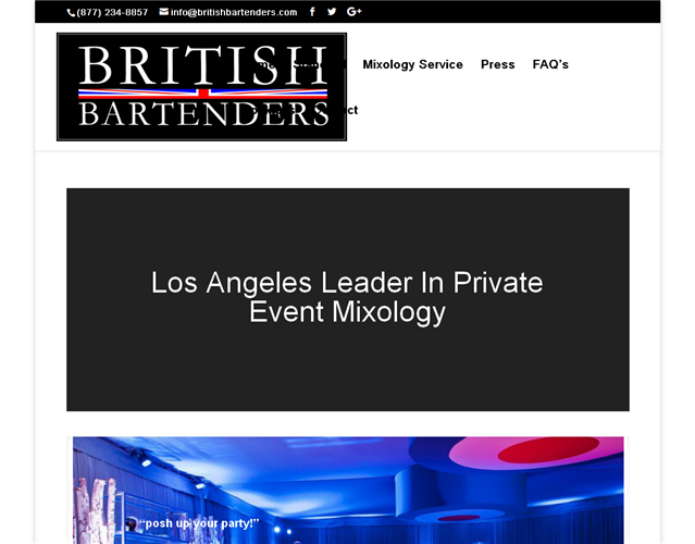 British Bartenders wedding vendor photo