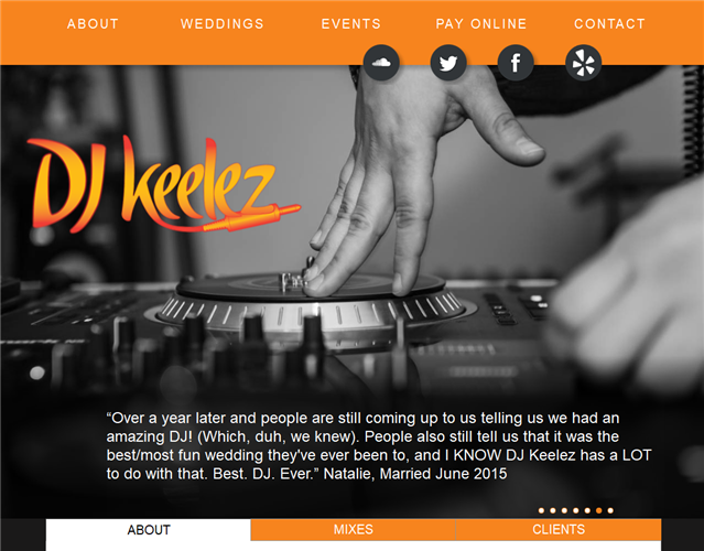Dj Keelez wedding vendor photo