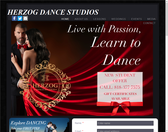 Herzog Dance Studios wedding vendor photo