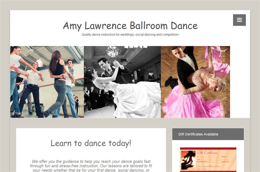 Amy Lawrence Dance wedding vendor photo