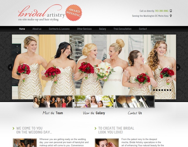 Bridal Artistry DC wedding vendor photo
