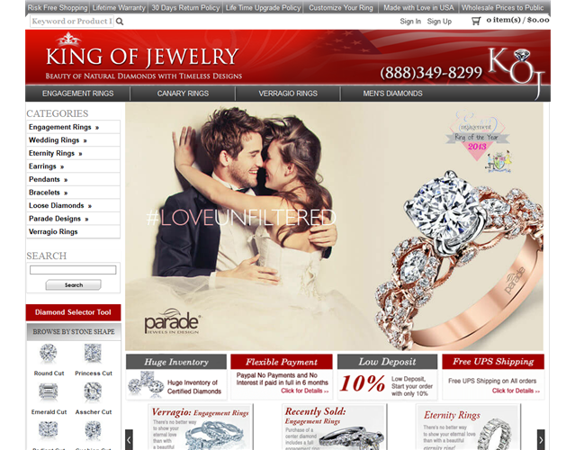 King of Jewelry wedding vendor photo