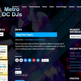 Photo of Metro Dc Djs, a wedding DJ in Washington DC