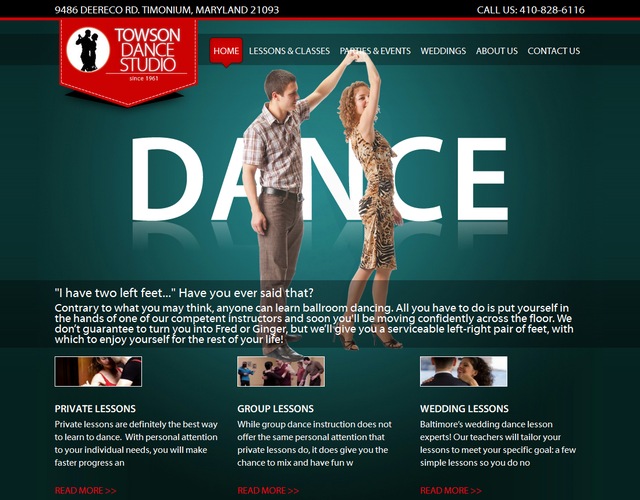 Towson Dance Studio wedding vendor photo